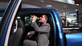 Detroit Auto Show: Jalopnik's Exclusive First Tailgate In 2009 Dodge Ram